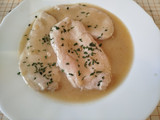 Filetes de pollo con salsa al whisky – exprés