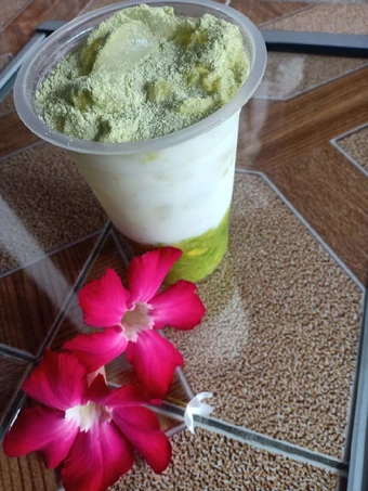 Langkah Gampang Menyiapkan Resep Alpukat Kocok macha yang Lezat Sekali Anti Ribet, Lezat Sekali