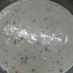 A picture of Homemade mayonnaise.
