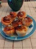 Túrós, pudingos muffin, air fryerbe sütve. #gluténmentes #tejmentes #cukormentes