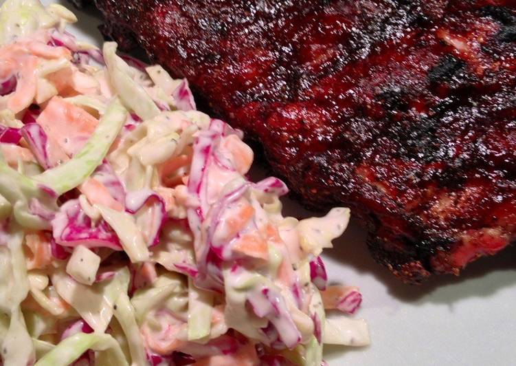 Ribs and Slaw