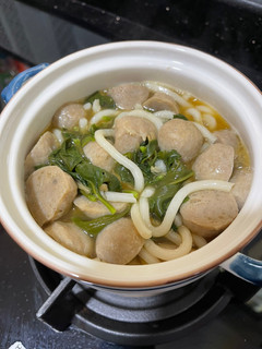 Foto resep Sup Udon dengan Bakso dan Daun Ginseng