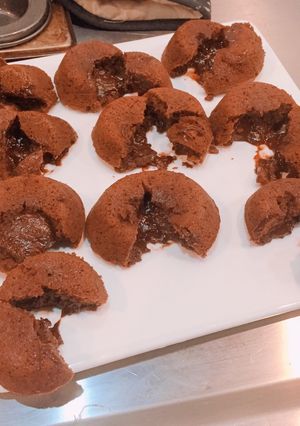 Foto resep Chocolate molten lava cake