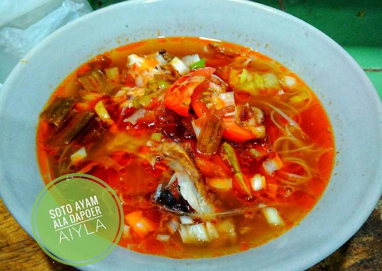 Resep Soto ayam ala dapoer Aiyla yang Menggugah Selera