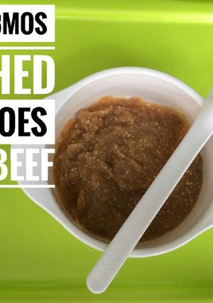 Foto resep Mashed potatoes beef mpasi 8bulan