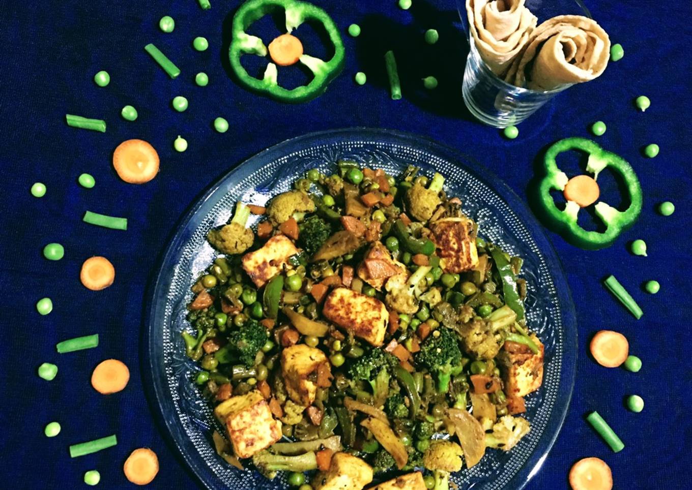 Paneer Veggie Bhaaji