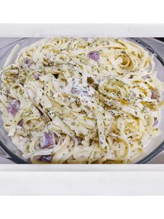 Foto resep Fettuccine carbonara
