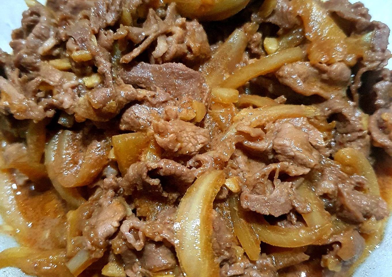 Beef yakiniku ala yoshinoya