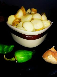 عکسی از دستور سیر ترشی سفید