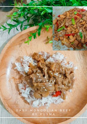 Foto resep Easy Mongolian Beef Anti Gagal 🍖