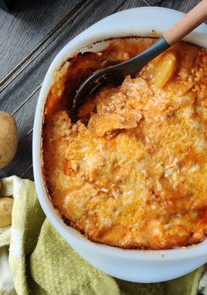 Kartoffelauflauf mit Feta und Hackfleisch Rezepthauptbild