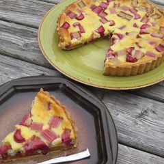 Chunky Rhubarb Tart A picture of Chunky Rhubarb Tart.