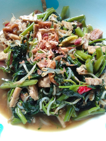 Cara Gampang Menyiapkan Tumis Kangkung Getate (tauGe,Tahu,Tempe)😅🥰 Anti Gagal