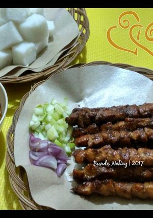 Foto resep Sate Ayam Bumbu Kacang (#postingrame2_sate)