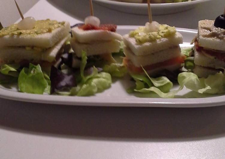 STUZZICHINI PER BUFFET Canapè colores