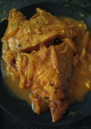 মাখা মাখা পমফ্রেট (makha makha pomfret recipe in Bengali) রেসিপির প্রধান ছবি