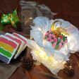 Rainbow Cake (Flower Bucket Cake)