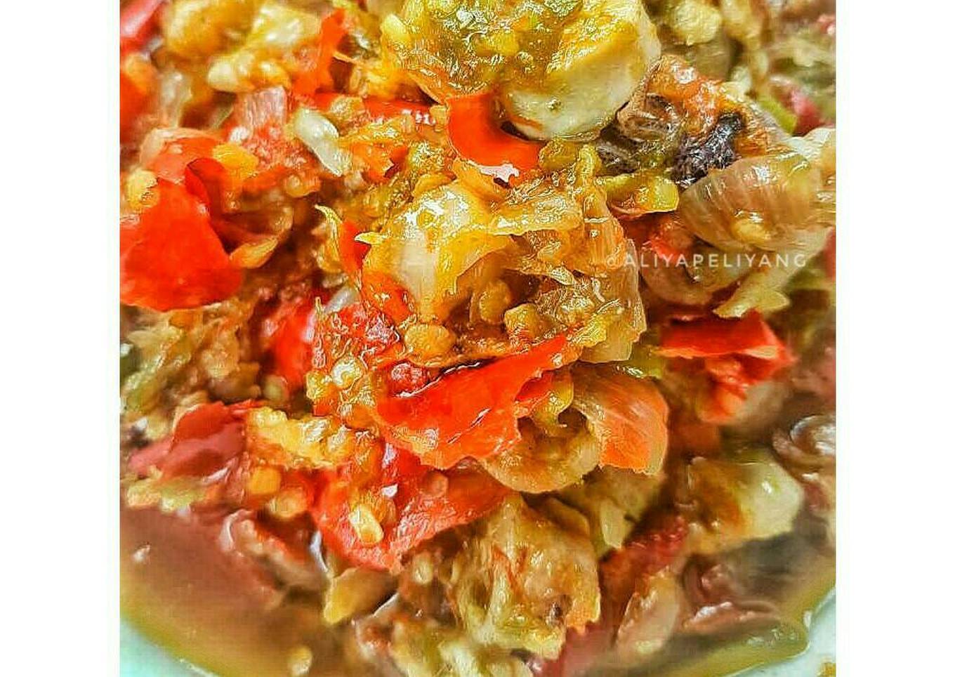 Sambel bawang cumi asin