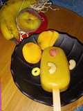Fresh khubani -Banana (Apricot popsicles)