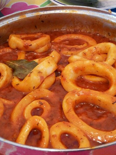 Una foto de Calamares a la nizarda