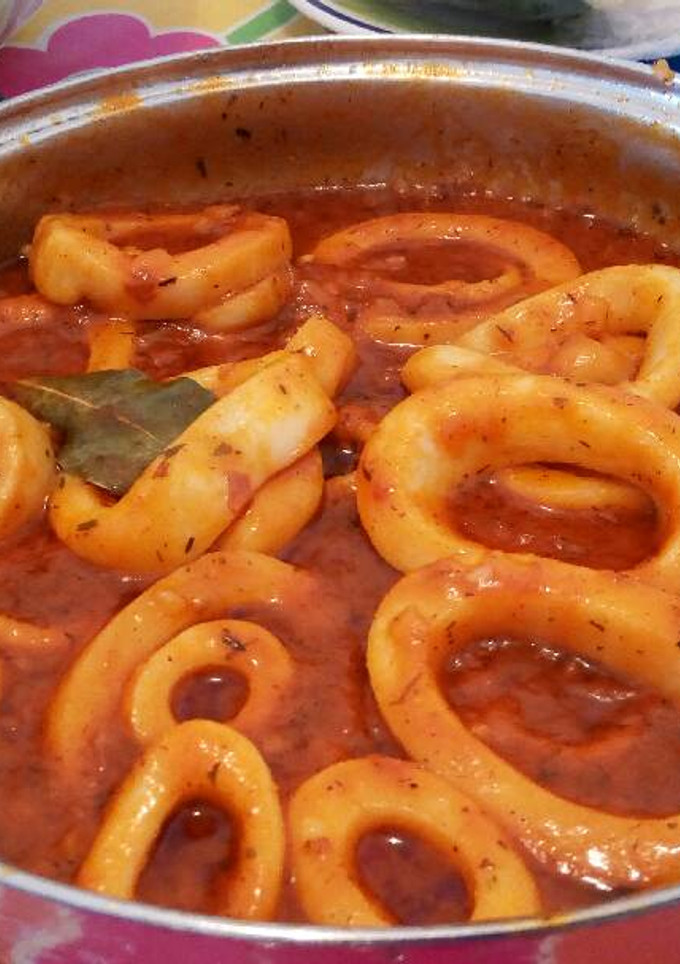 Una foto de Calamares a la nizarda