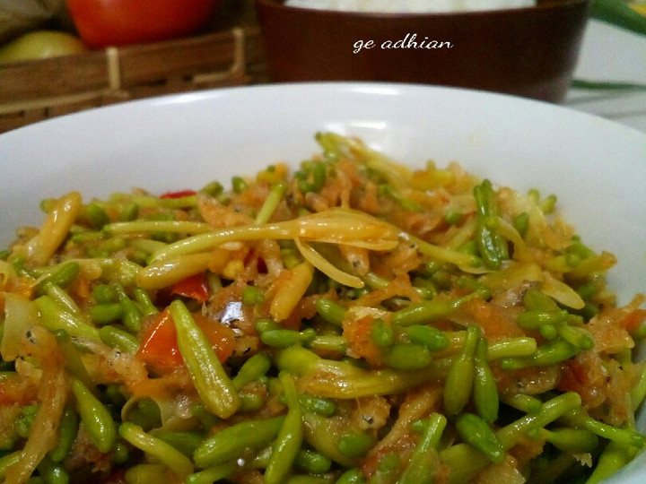Resep Tumis Bunga Pepaya &amp;amp; Teri, Enak Banget