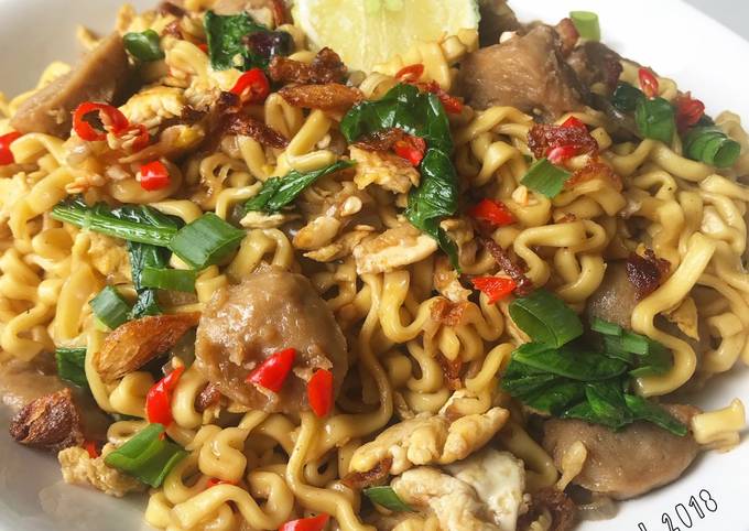 Wajib coba! Resep bikin Mie goreng basah yang gurih