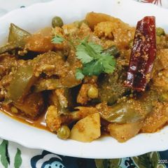 A picture of Orissa Mixed Vegetables Curry (Ghanta).