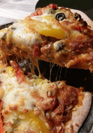 Foto resep Chicken Mushroom Pizza