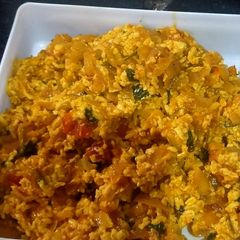 Paneer bhurji masala A picture of Paneer bhurji masala.