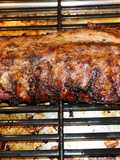 Roast Pork Ribs with Fresh Herb Marinade