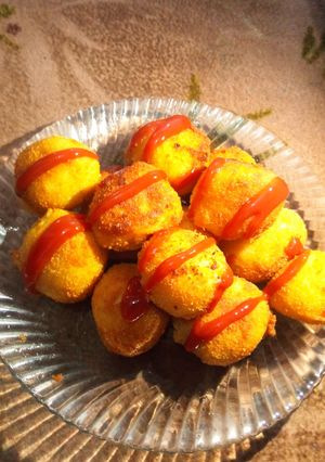 عکسی از دستور توپک پنیری خوشمزه و راحت