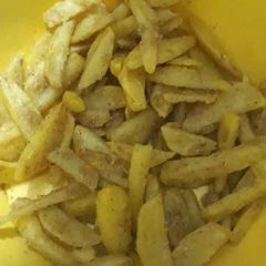 A picture of French fries.