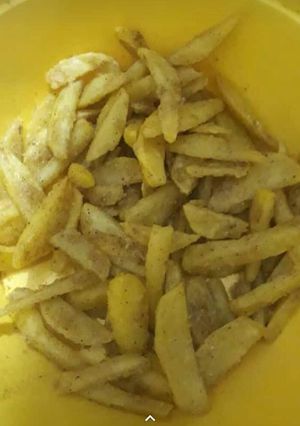 A picture of French fries.