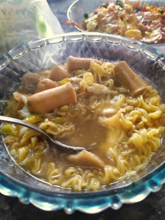 Cara Mudah Membuat Resep Indomie soto bakso sosis yang Lezat Sekali Anti Ribet, Lezat Sekali