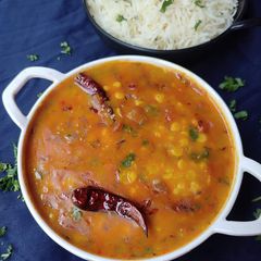 Dhabastyle Chana Dal Tadka A picture of Dhabastyle Chana Dal Tadka.