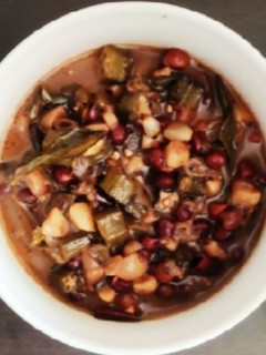வெண்டைக்காய் மண்டி (Ladies finger gravy curry Recipe in tamil) செய்முறை முக்கிய புகைப்படம்