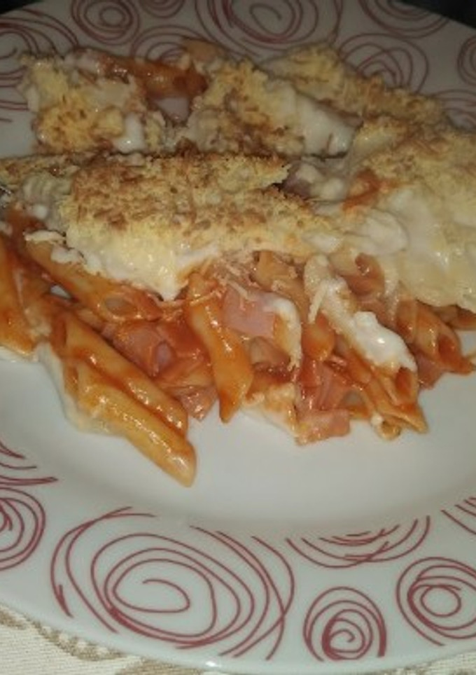 Una foto de Macarrones al horno