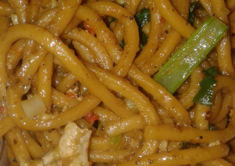 Langkah Mudah Membuat Mie gomak goreng Super Lezat