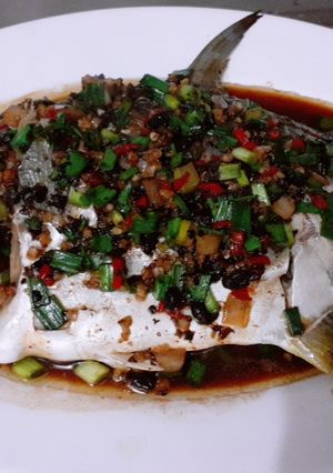 Foto resep Steam ikan bawal