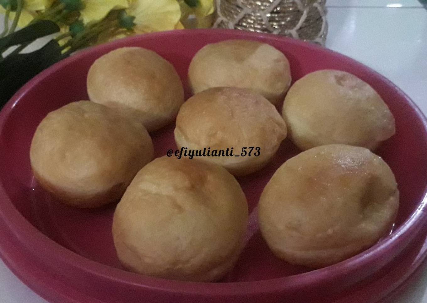 Donat Menul Isi Coklat ||Tanpa Mikser