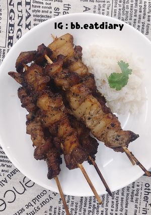 รูปของ หมูปิ้ง คีโต