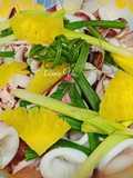 Mực hấp thơm hành