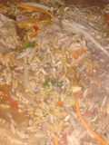 Chow fan de cerdo