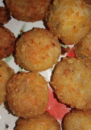 Foto resep Bola pisang isi coklat