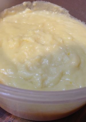 Una foto de Postre de vainilla, casero!
