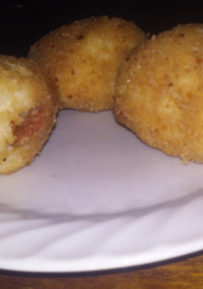 Una foto de Croquetas de arroz