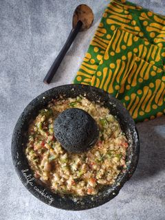 Foto resep 495. Sambal Ganja/Asam Udeung Khas Aceh
