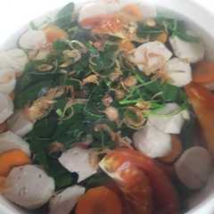 รูปของ Sayur bening bayam