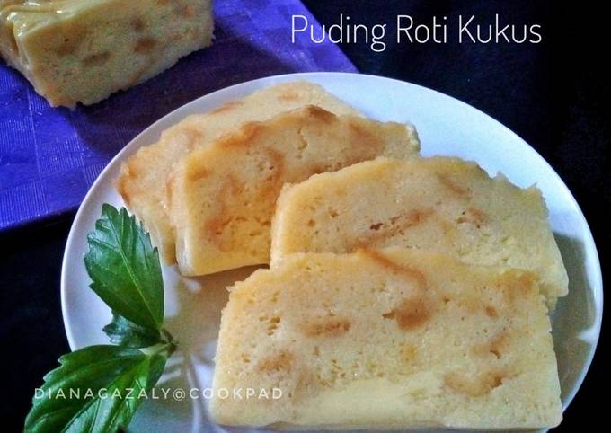 Resep Puding Roti Kukus (versi 2) oleh diana az - Cookpad